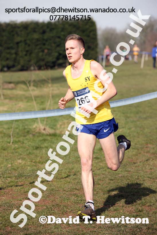 Mens under-20s 2016 Inter Counties Cross Country Champs. and Cross Challenge Final, Cofton Park, Birmingham. Photo: David T. Hewitson/Sports for All Pics